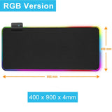 ERGOFINITY™ LED Gaming Mouse Pad