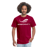 ERGOFINITY™ Men's T-Shirt Classic Light - dark red