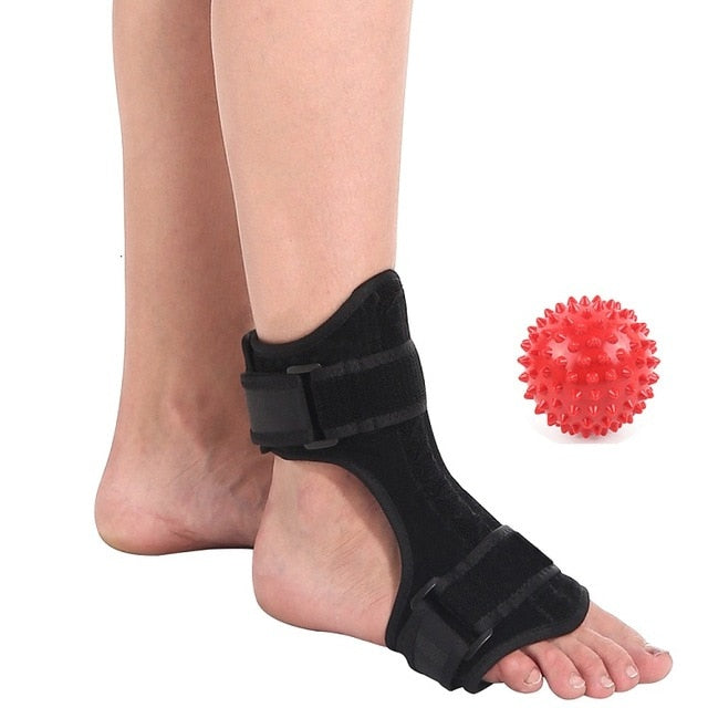 United Ortho USA12033 Plantar Fasciitis Adjustable Leg Support Brace Fits  Right or Left Foot for Soreness Relief, Foot Pain and Stretching, Small