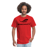 ERGOFINITY™ Men's T-Shirt Classic Dark - red