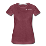 ERGOFINITY™ Women’s T-Shirt Premium Light - heather burgundy